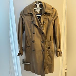 Club Monaco Trench Coat XS